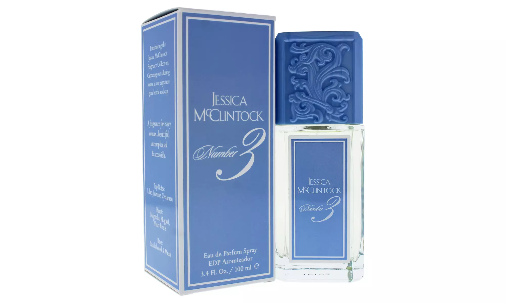 Jessica McClintock Jessica McClintock No. 3 For Women 3.4 oz EDP Spray - Second Medium