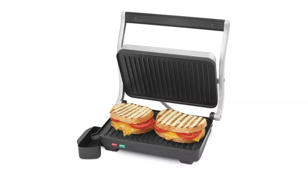 Wolfgang Puck Bistro 1000-Watt 2-in-1 Electric Panini Maker - Primary Image
