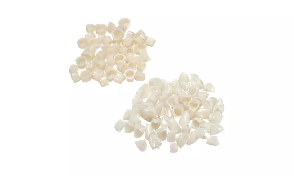 Dental Temporary Crown Material Anterior 50pcs Molar Teeth Veneers - Primary Image