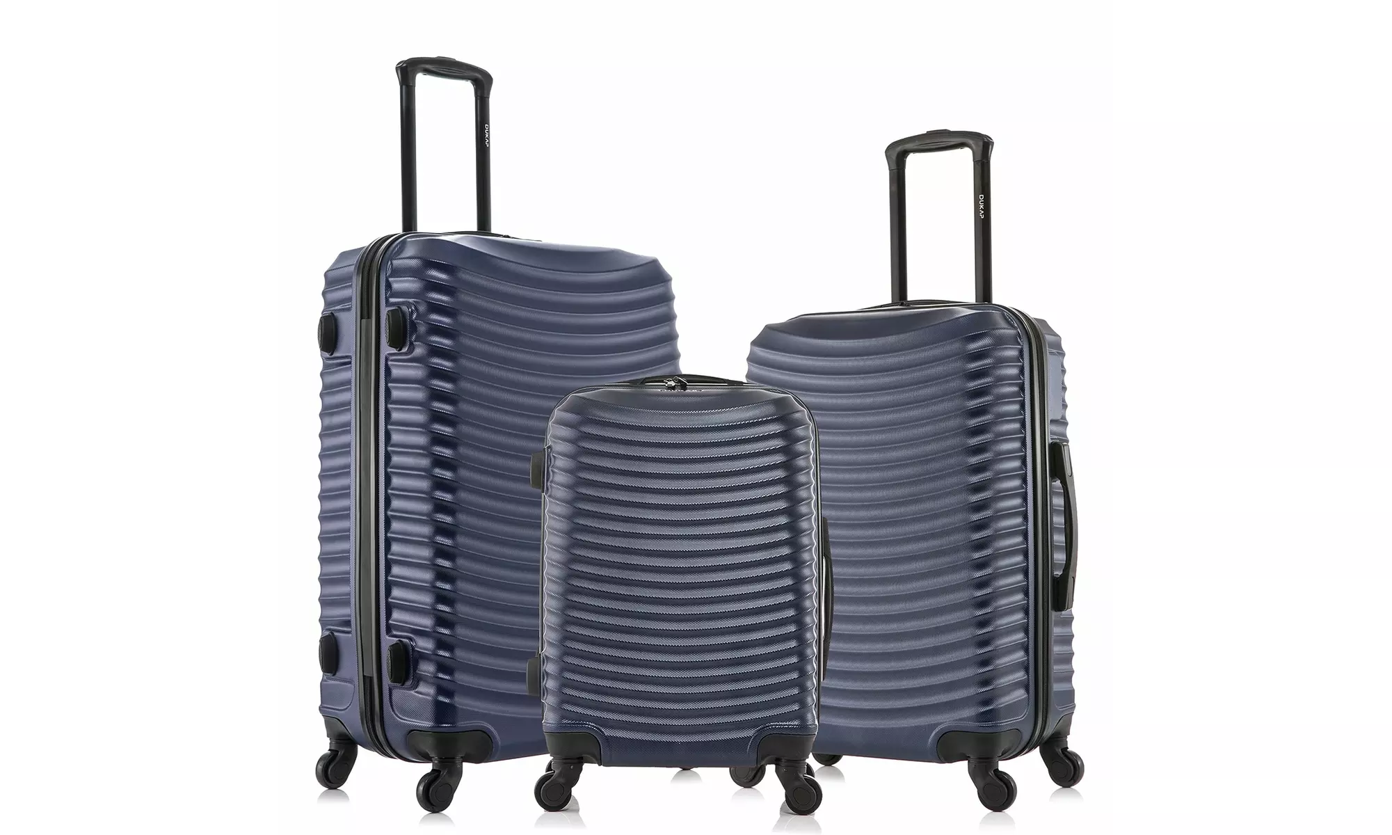 DUKAP Adly Lightweight Hardside Spinner 3 Piece Luggage Set 20"/24"/28"