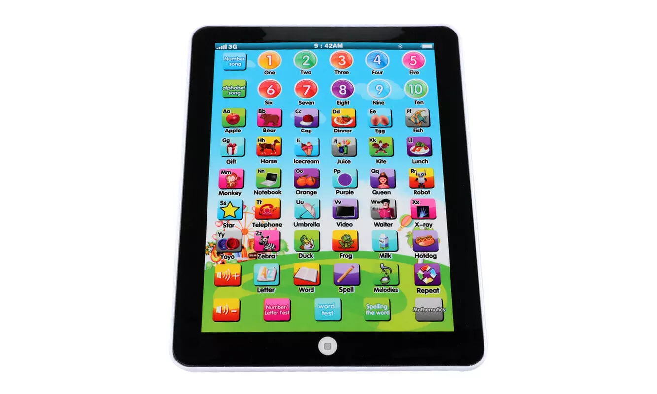 Baby Kids Laptop Tablet Pad Computer Child Educational Game Learning Toy - Primary Image