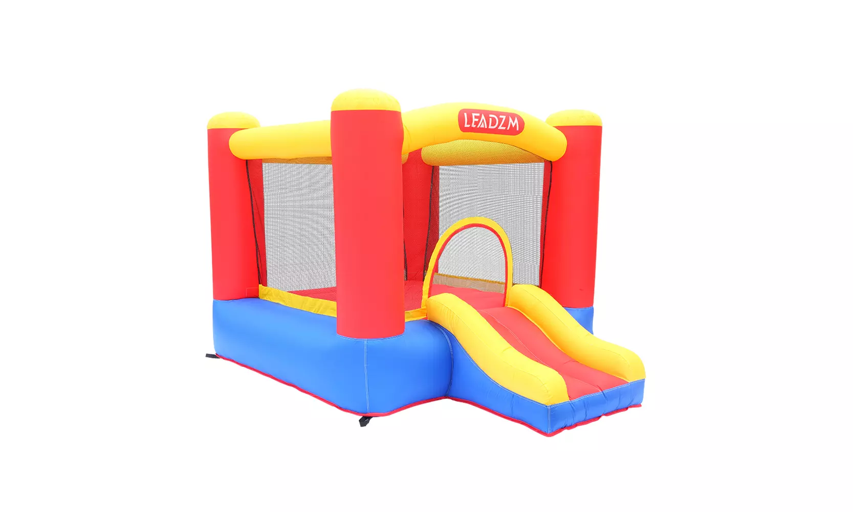 Inflatable Bounce House Kids Small Jumper Bouncer Castle with Air Blower - Primary Image