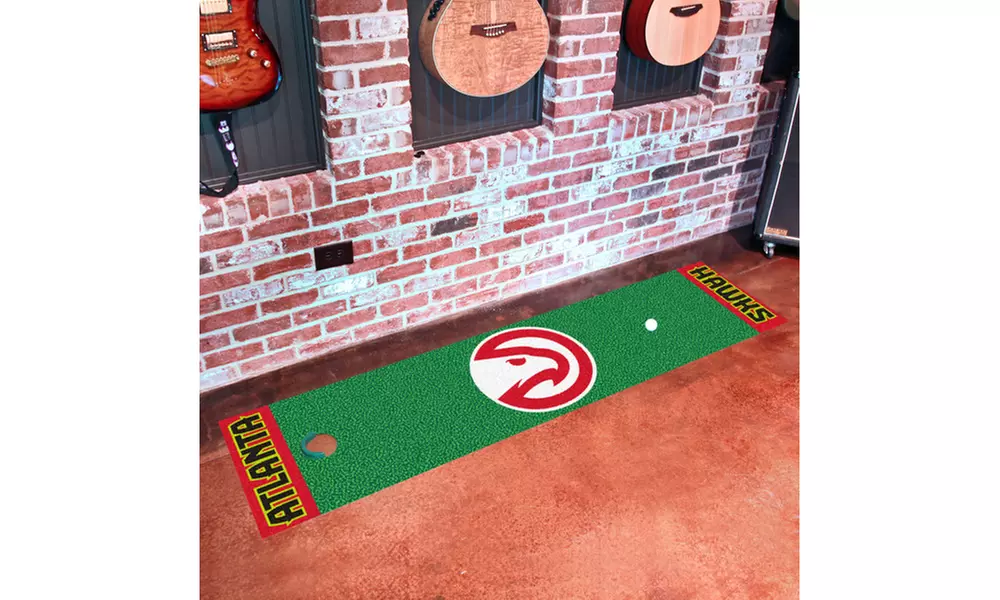 NBA 72'' X 18'' Realistic Vinyl Putting Mat Runner - Primary Image