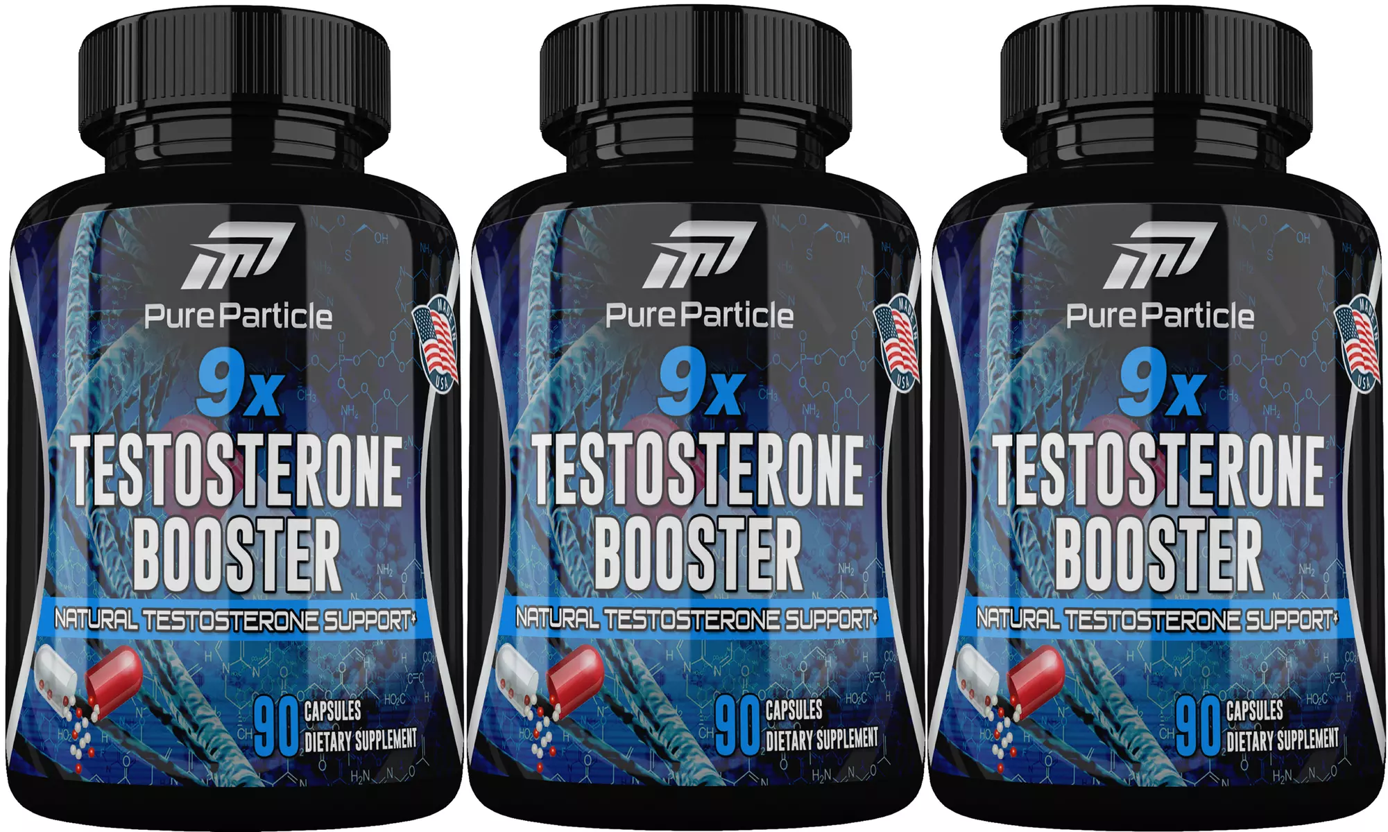 Testosterone Booster Supplement for men, The Original Test Booster (3-Pack) - Primary Image
