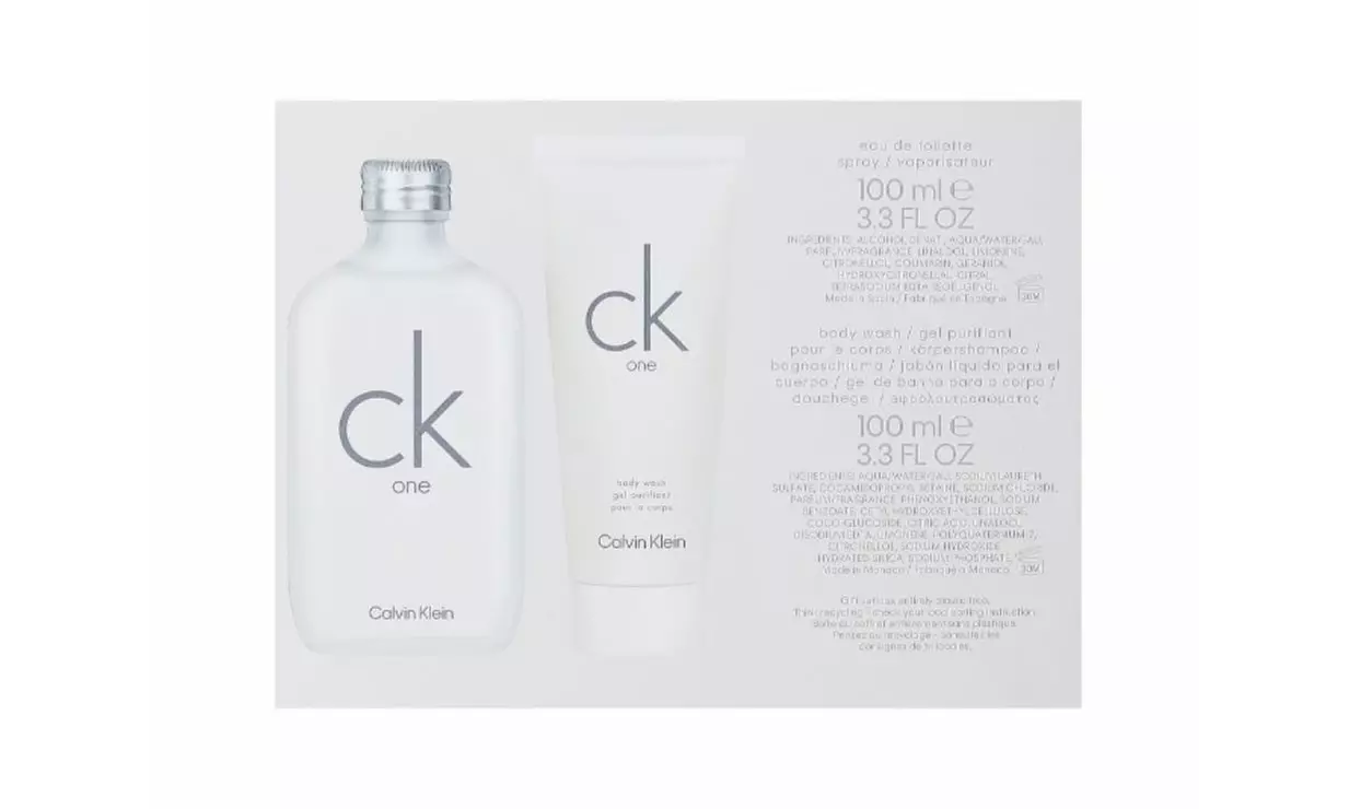 Calvin Klein CK One Eau de Toilette 2 Piece Gift Set for Men or Women - Second Medium