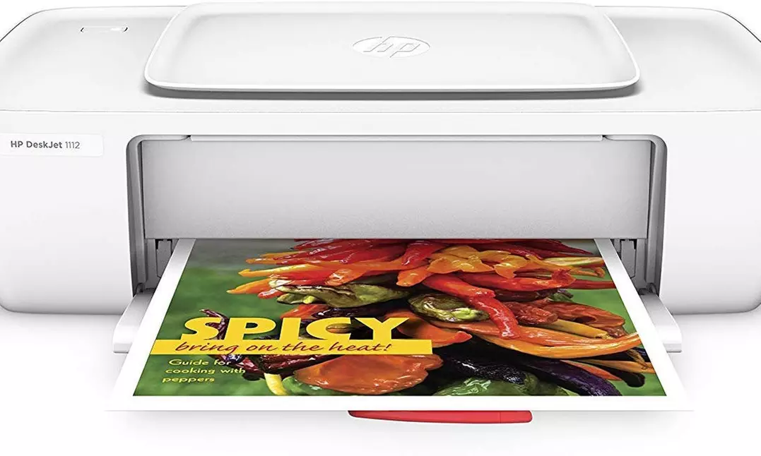 HP Deskjet 1112 Compact Printer (F5S23A) - Primary Image