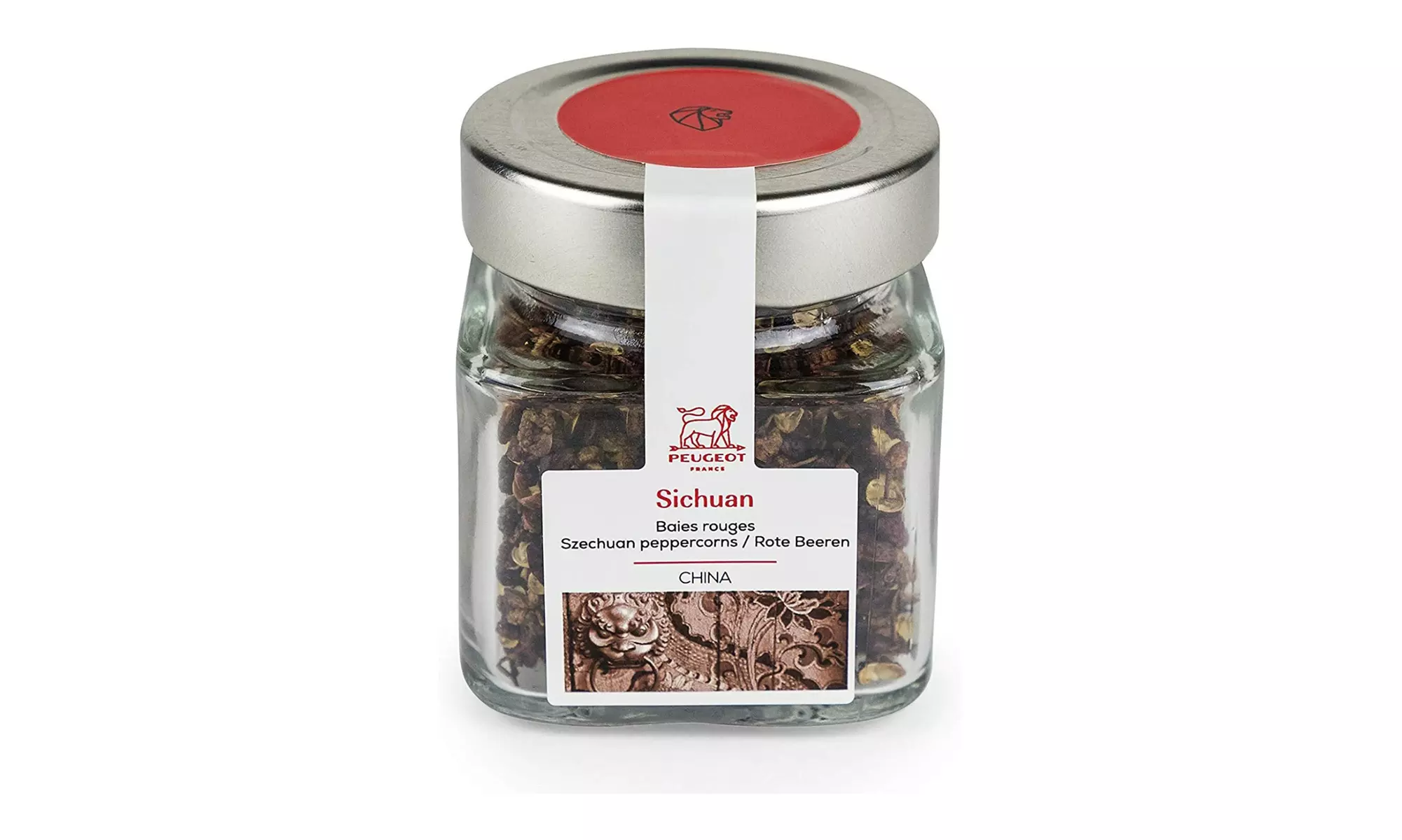 Peugeot Red Sichuan Pepper Spice Jar Glass (27 Grams) - Second Medium