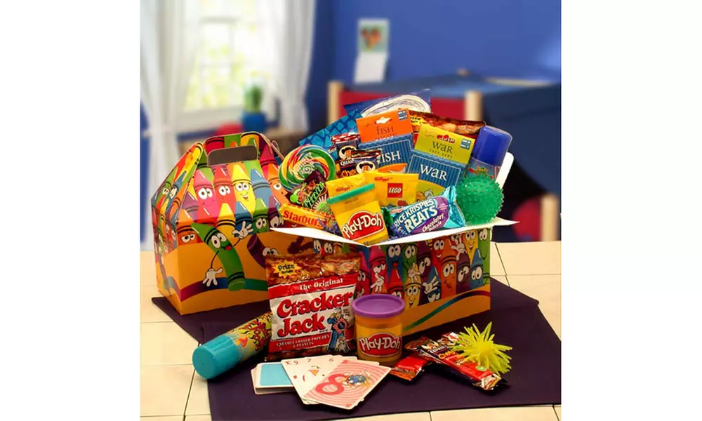 Gift Basket Drop Shipping Kids Just Wanna Have Fun Care Package - Second Medium
