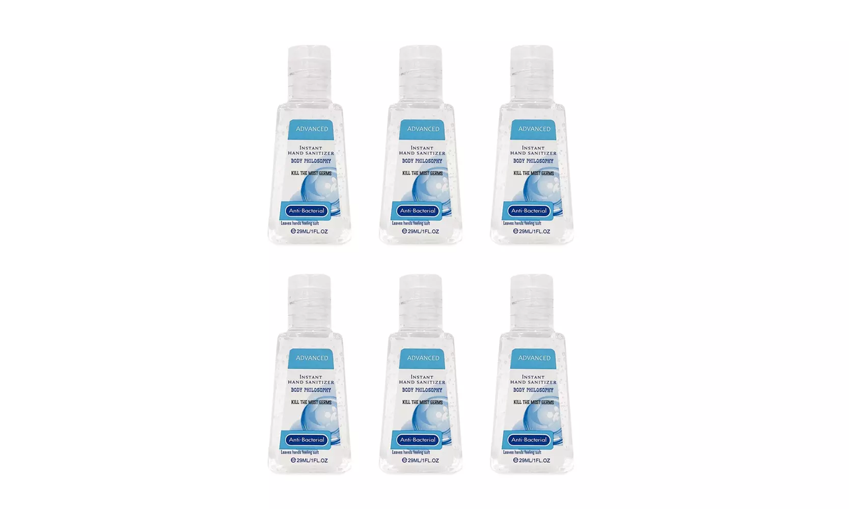  Hand Sanitizer Moisturizer with 75% Ethyl Alcohol (3 or 6 Bottles) - Second Medium