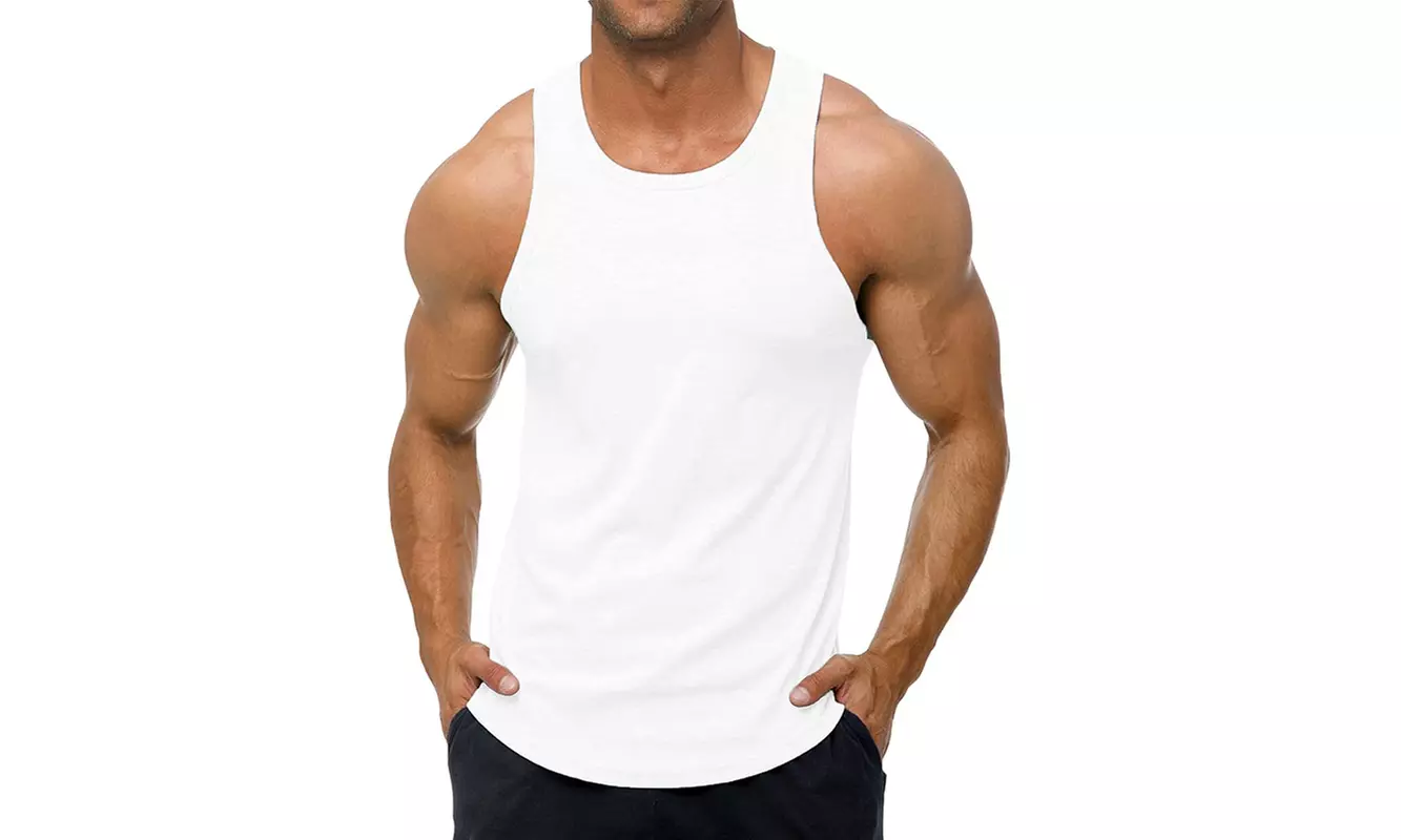 Men's Workout Tank Top Quick Dry Muscle Tees
