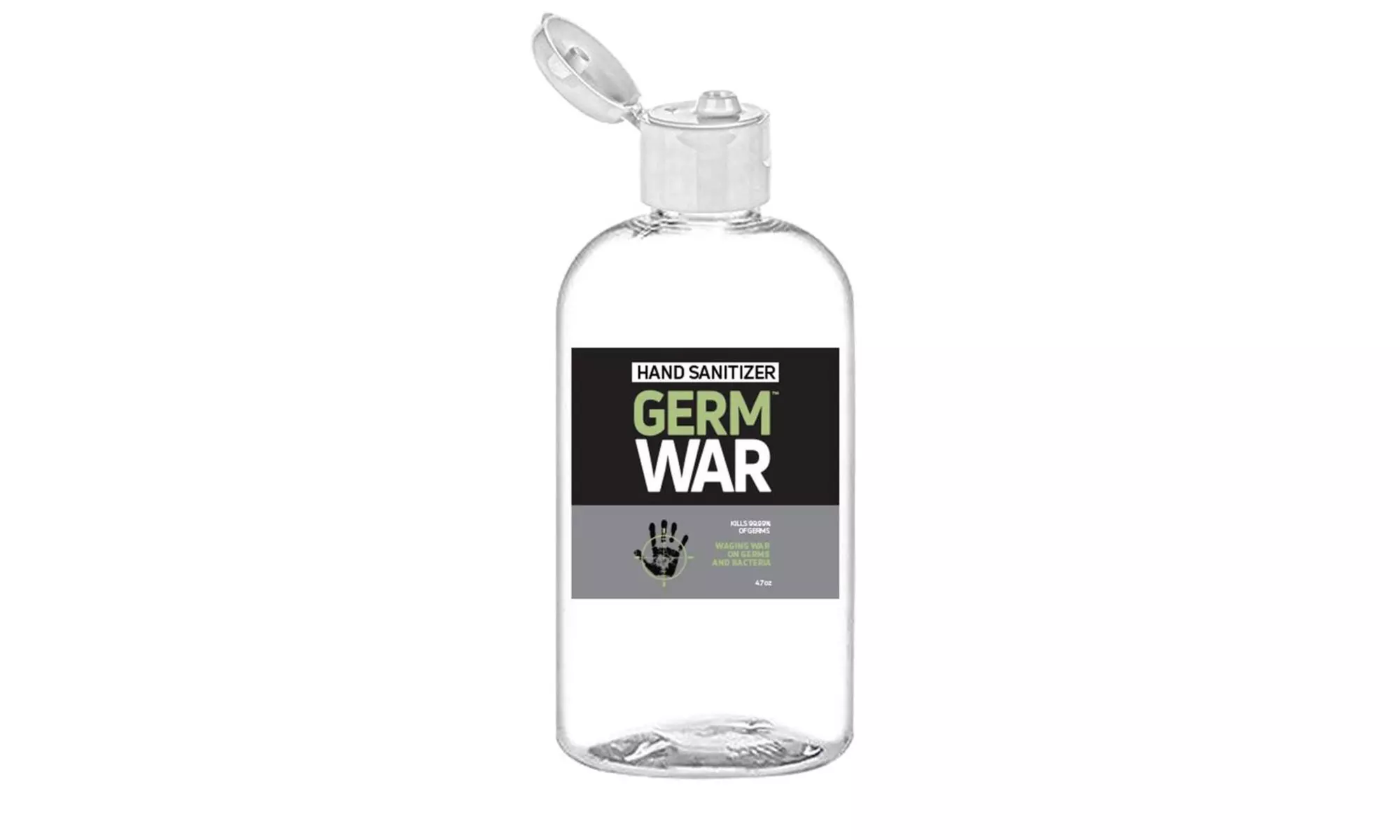 Germ War, Flip Cap, 4.7oz- Case of 100 - Primary Image