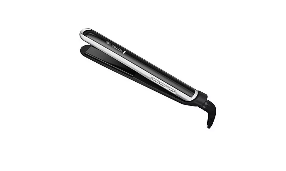Remington S9500PP Pearl Pro Ceramic Flat Iron, 1-inch, Black - Second Medium