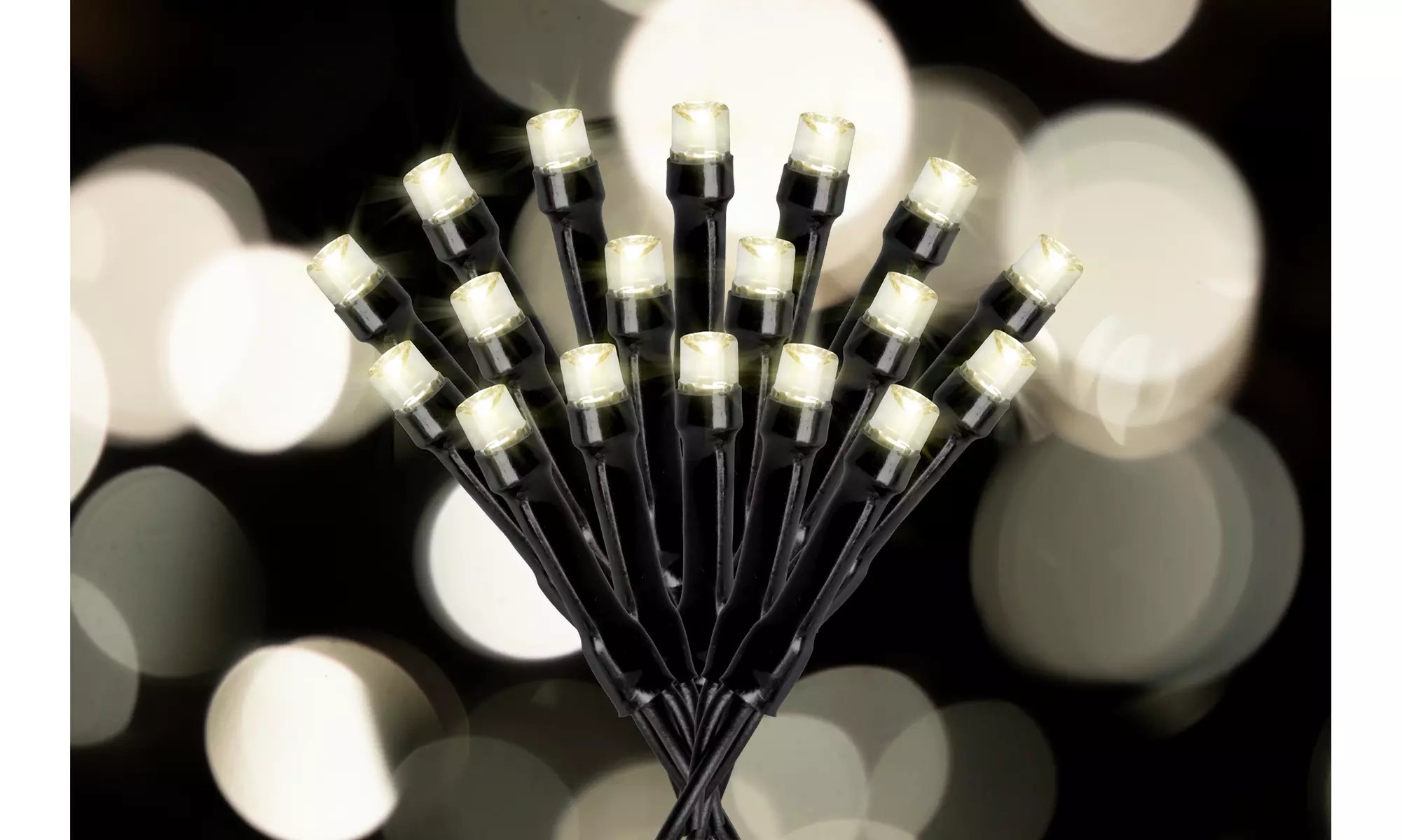 125LED Solar Powered String Lights. Multiple Colors & Quantities Available. 