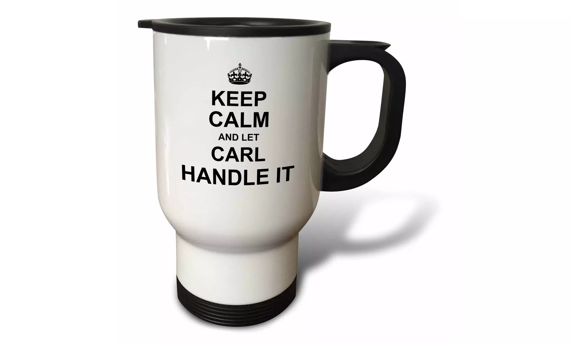  Travel Mug Keep Calm and Let Carl Handle it - 14oz  - Second Medium