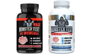 Angry Supplements Monster Test MAXX plus Monster Test dynamic DUO Testosterone B