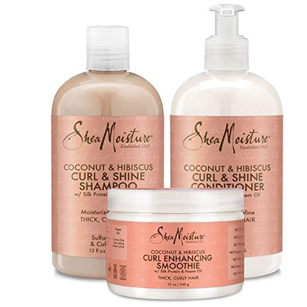 shea moisture on straight hair