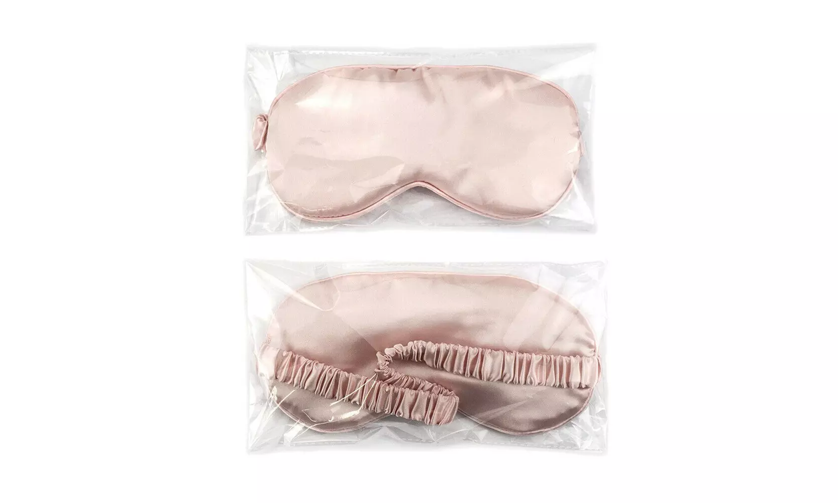 Double-sided Satin Silky travel Sleep Eye Mask Cover Padded Blindfold Smooth