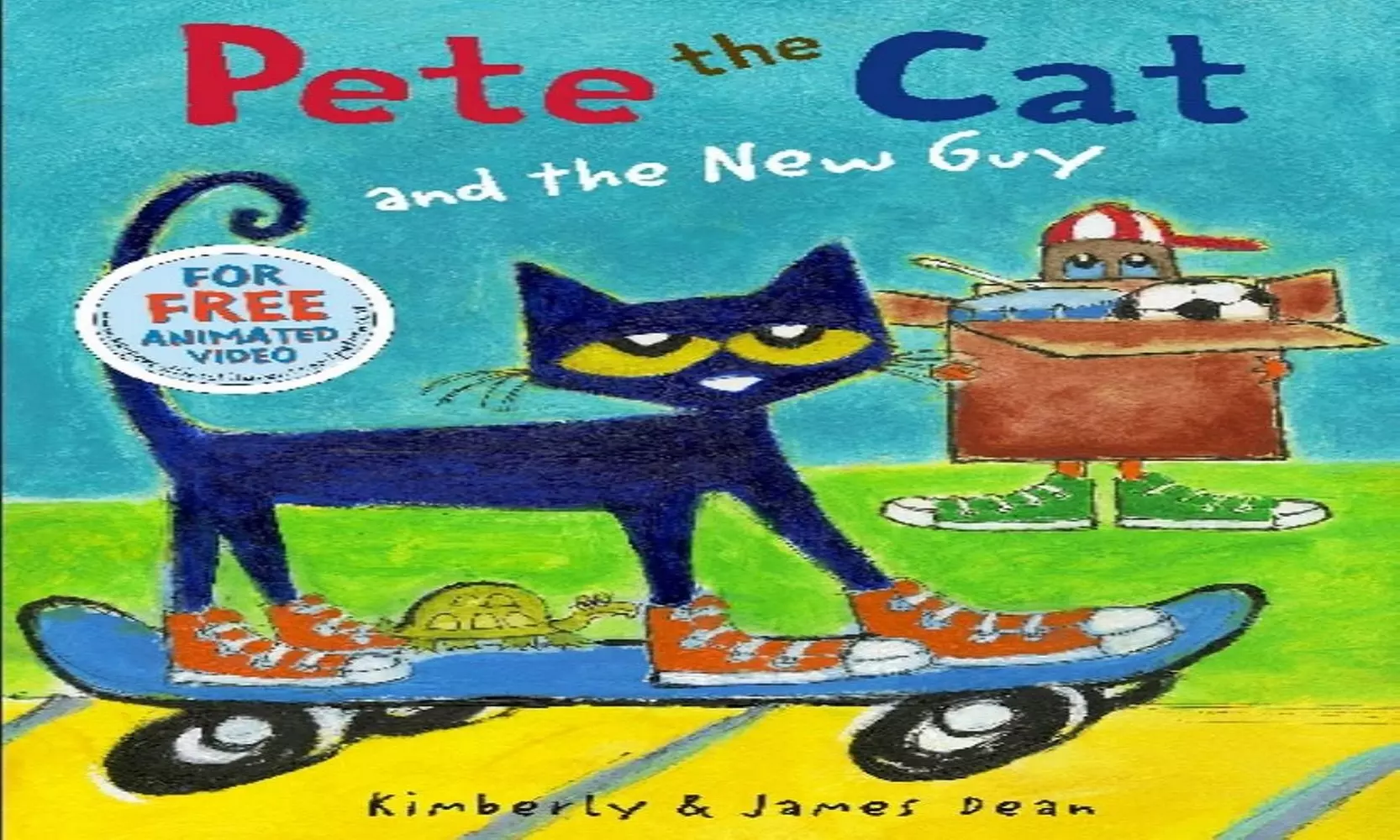 Pete the Cat and the New Guy by Kimberly and James Dean - Primary Image