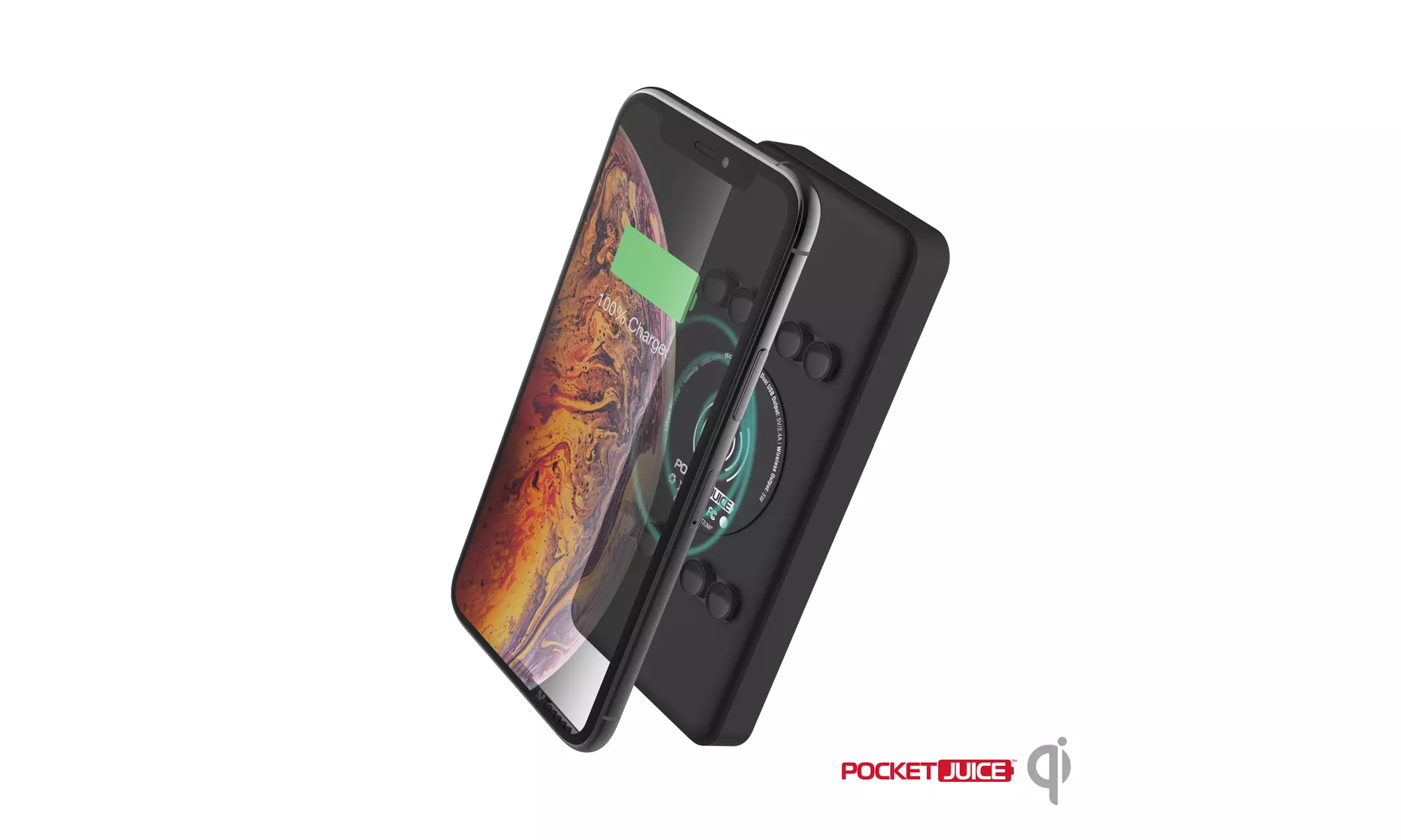Pocket Juice Wireless Plus 10K 10,000mAh Portable Charger - Primary Image