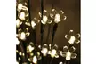 Stylish Branch Tree Twig Leaf Solar Outdoor Garden 60 Warm White LED Lights - Second Medium