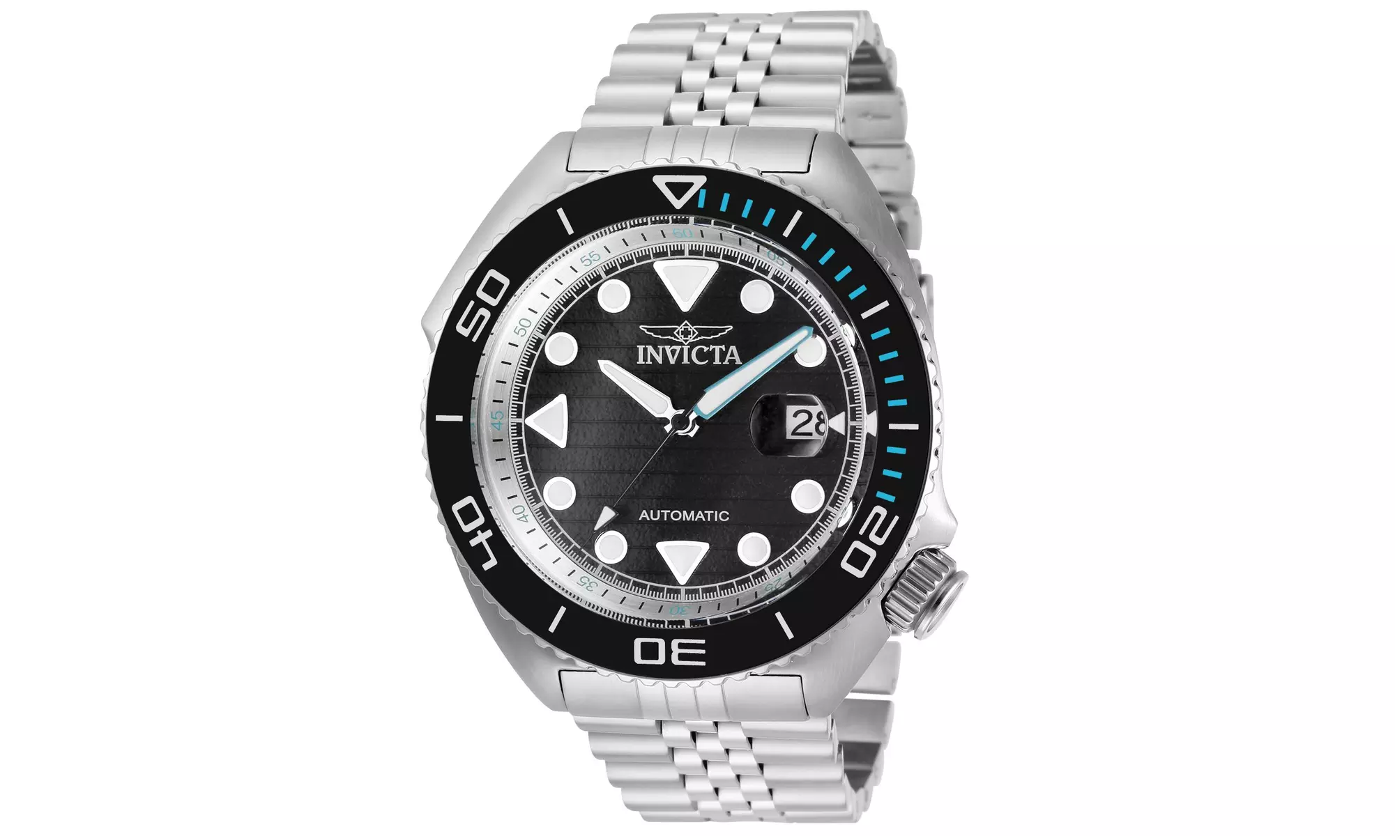 Invicta Men's 30410 Pro Diver Automatic 3 Hand Black Dial Watch - Primary Image