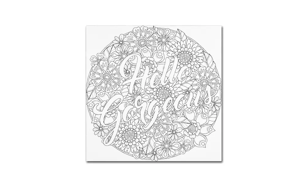 Hello Angel 'Inspirational Quotes 26' Canvas Art - Second Medium