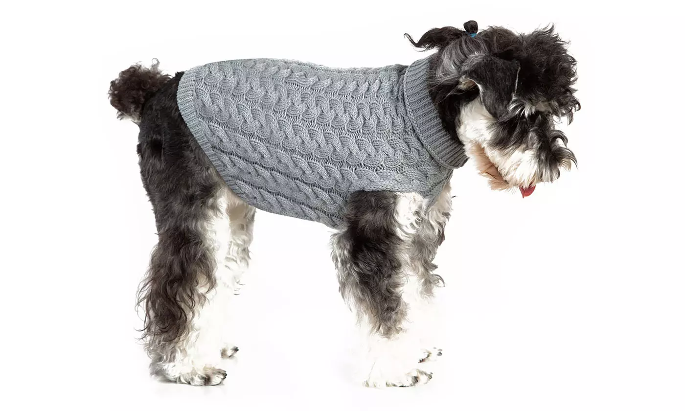 Pet Dog Warm Jumper Knit Sweater Clothes Puppy Cat Knitwear Costume Coat Apparel