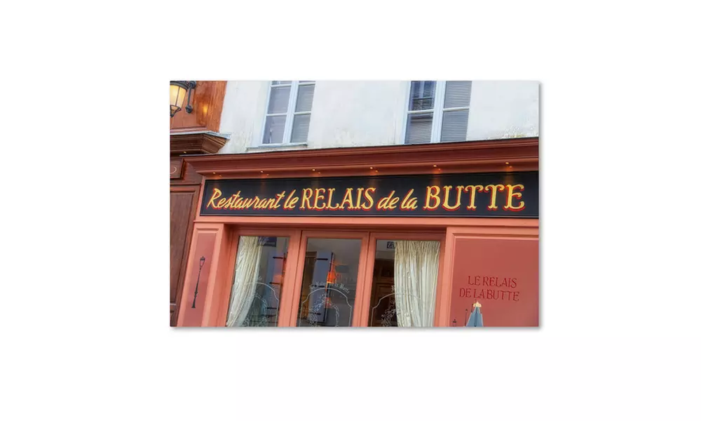 Cora Niele 'Relais de la Butte Restaurant' Canvas Art - Primary Image