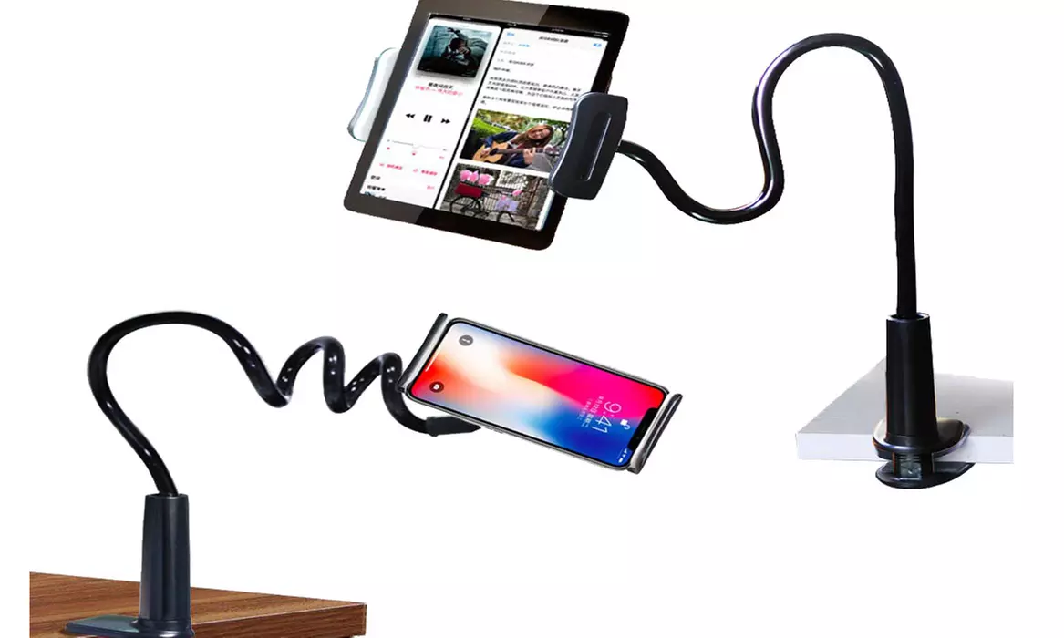 Universal iPad Stand Holder 360 Adjustable Universal Lazy Tablet Stand for Desk - Primary Image
