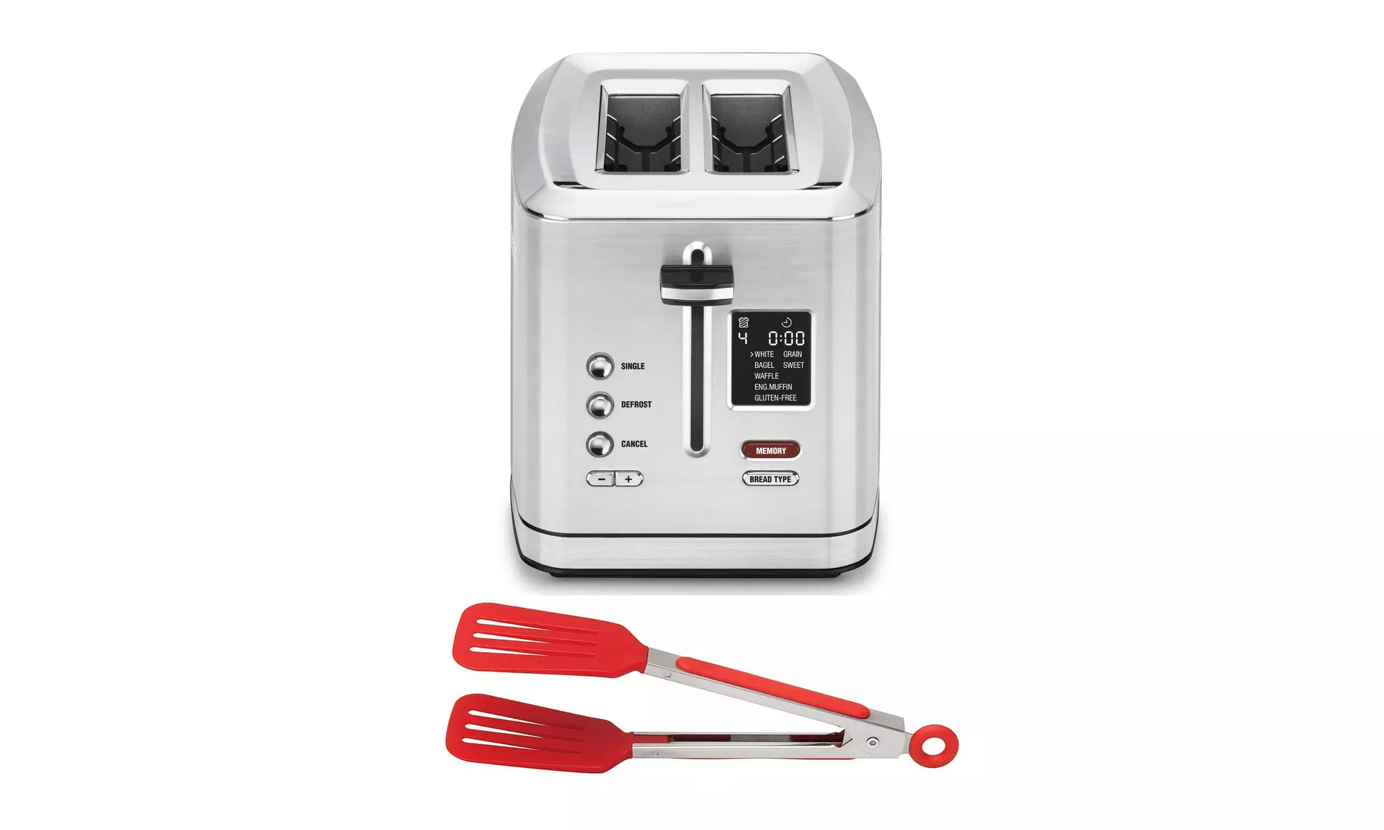 Cuisinart CPT-720 2-Slice Digital Toaster with MemorySet Feature (Silver) Bundle - Primary Image