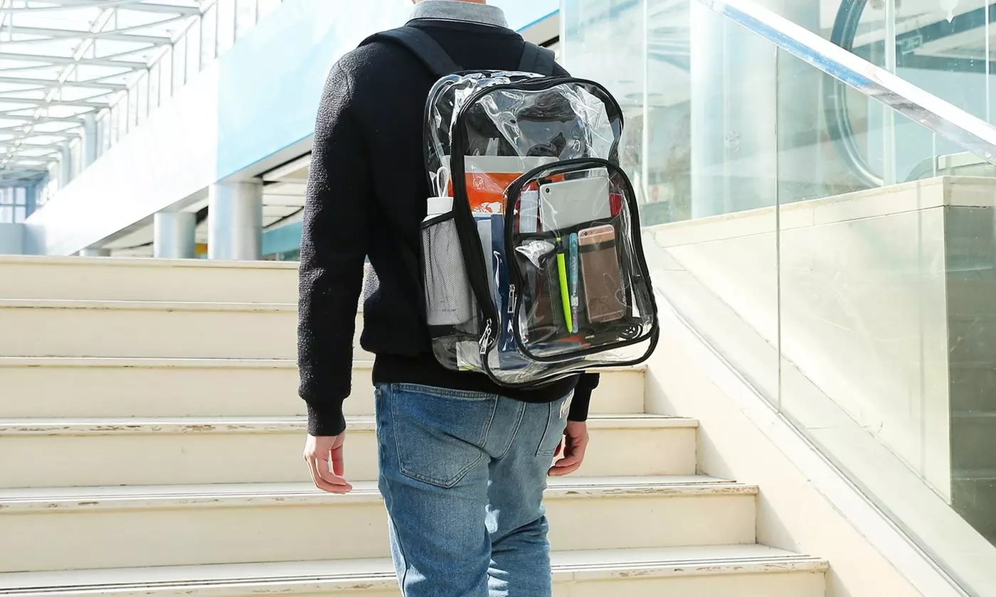 N'POLAR Stadium Approved Clear Bag See-Through Transparent Bags (Multi-Options)