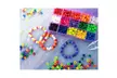 Pony Beads - 3000-Piece Multicolor Plastic Craft Beads for Kids, 9mm - Second Medium