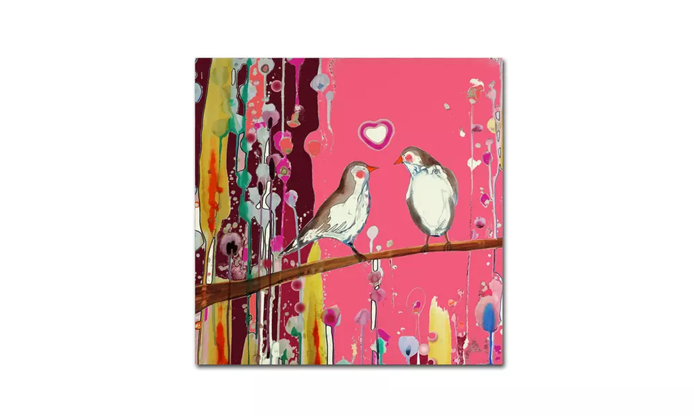 Sylvie Demers 'Valentin 2' Canvas Art - Primary Image