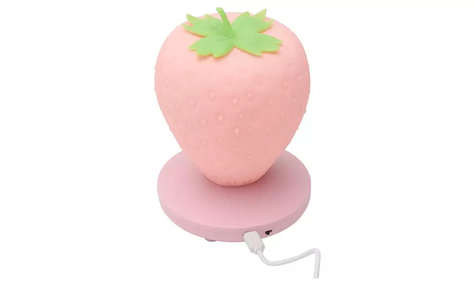 Pink Strawberry Lamp LED Night Light - Second Medium
