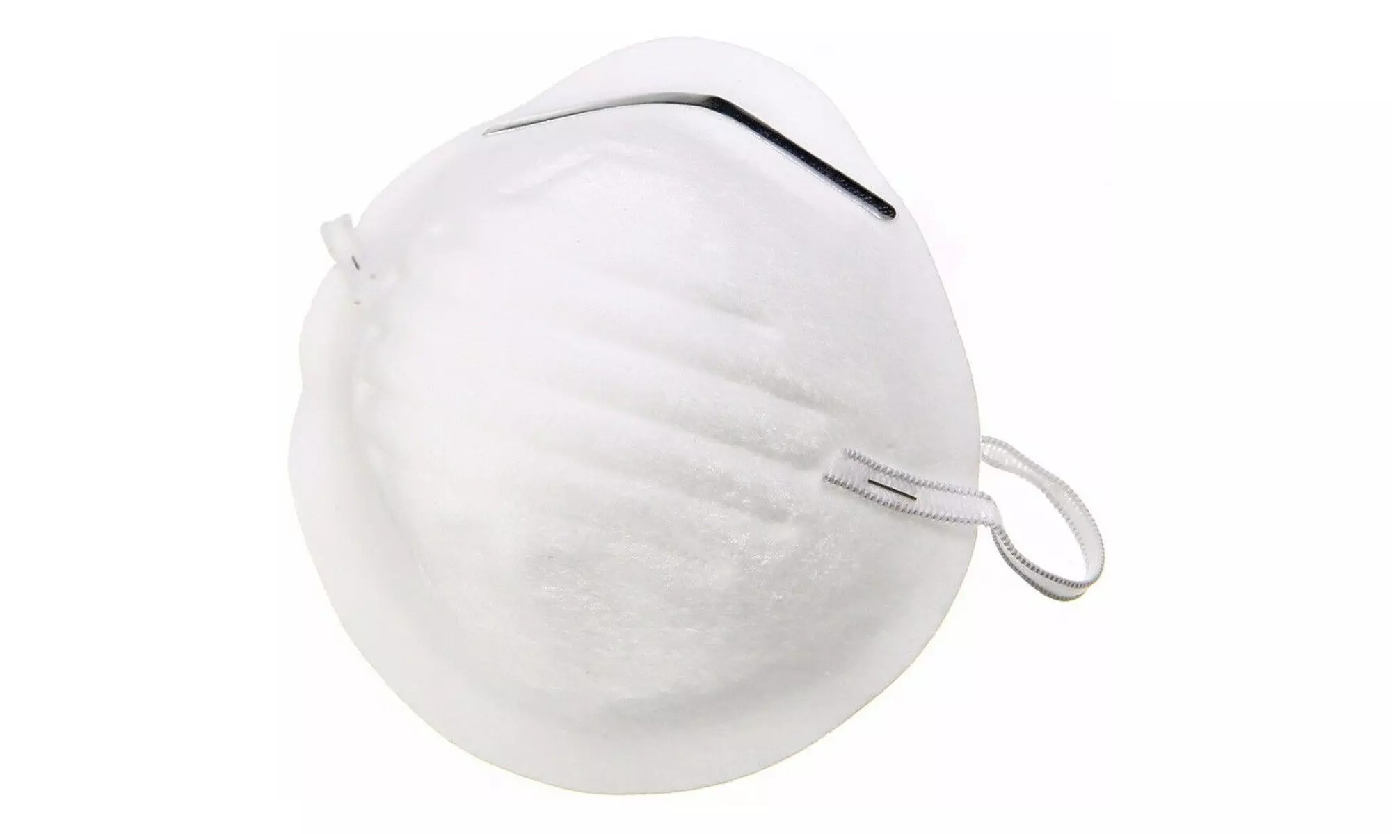 50pc DISPOSABLE DUST & FILTER FACE MASK w/ STRAP BREATHING FILTER - Primary Image