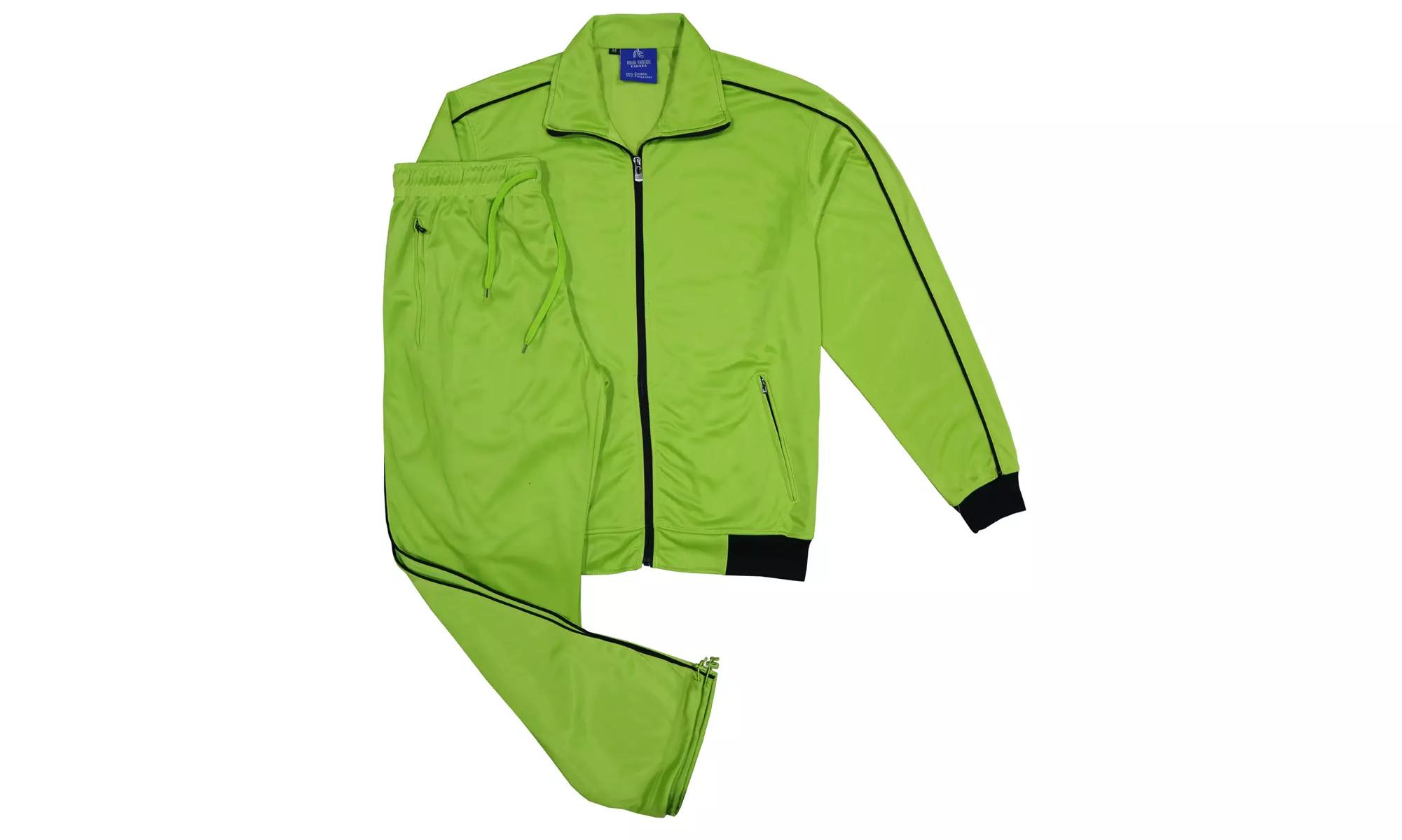 Men's 2-piece Full Jogging Tracksuit Track Jacket & Track pants Activewear Suit