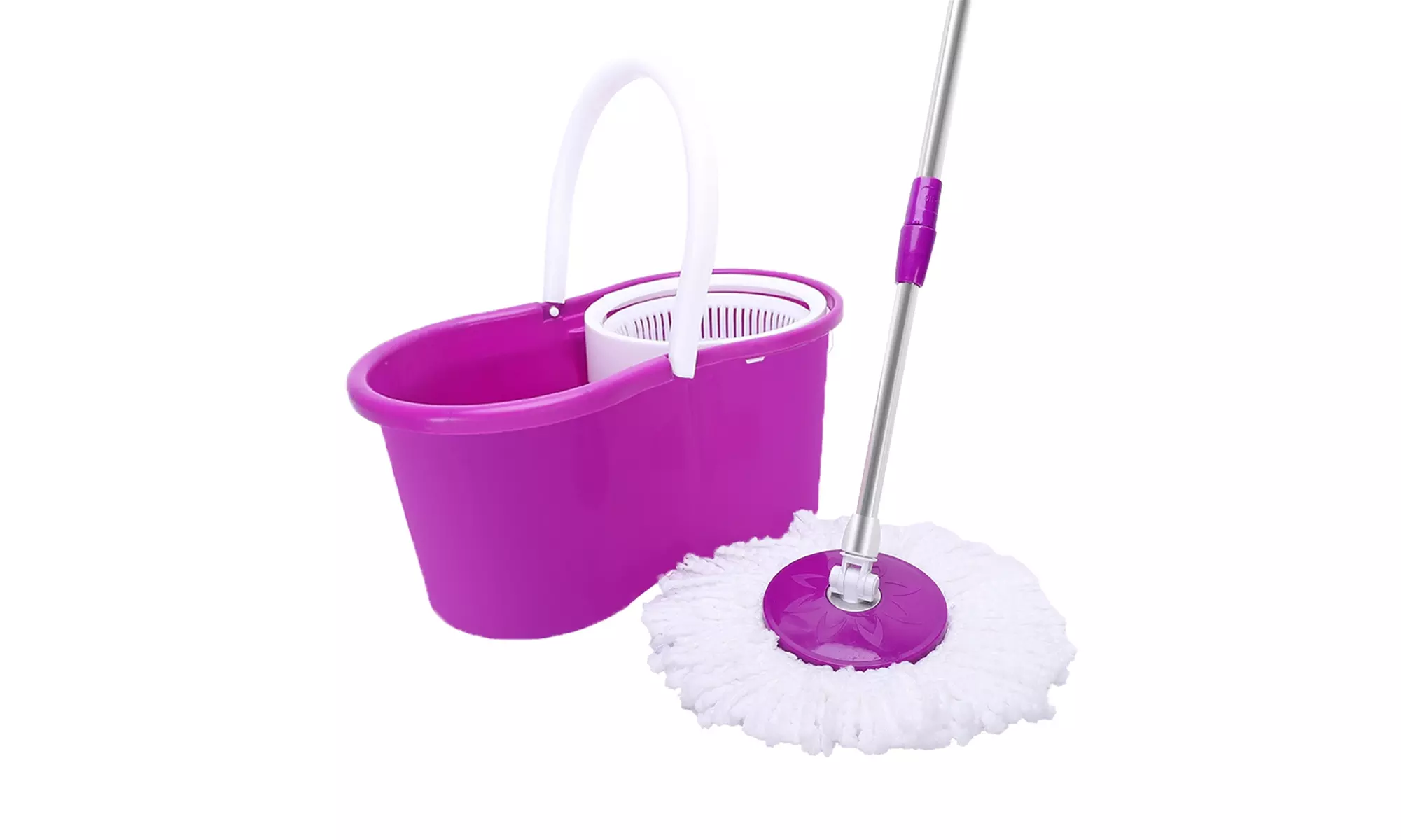 360 Spin Mop with Bucket & Dual Mop Heads - Primary Image