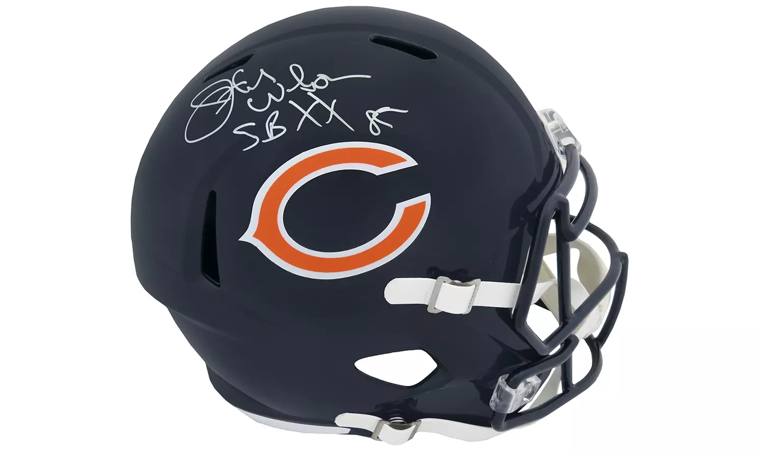 Otis Wilson Signed Bears Riddell Full Size Speed Replica Helmet w/SB XX 85 - Primary Image