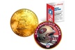 NFL Team Helmet Logo 24K Gold Plated 1976 IKE Bicentennial Dollar US Coin - Second Medium