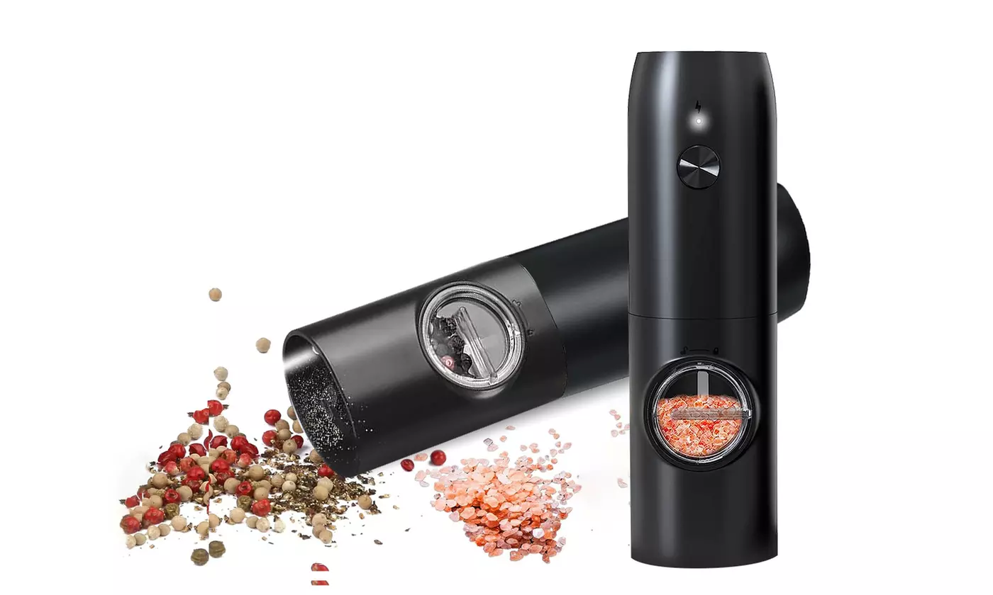 NewHome Electric Automatic Salt and Pepper Grinders 