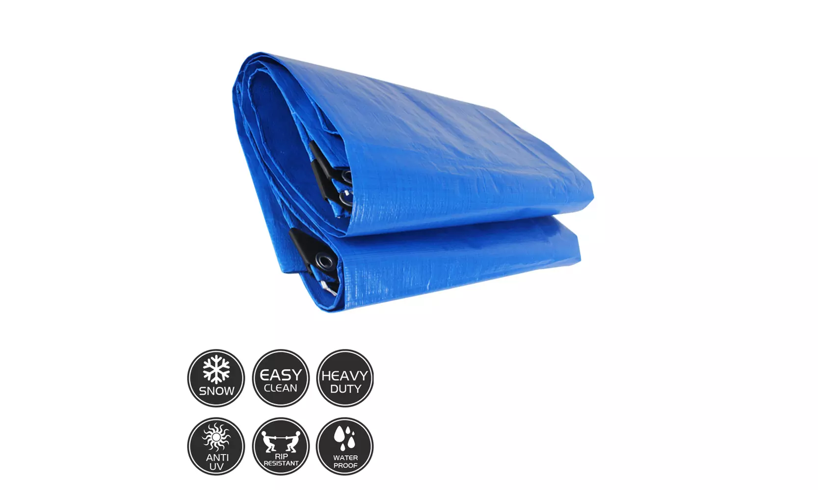 157" x 157" Tarpaulin Tarp Material For Roofing landscaping Outdoor - Primary Image