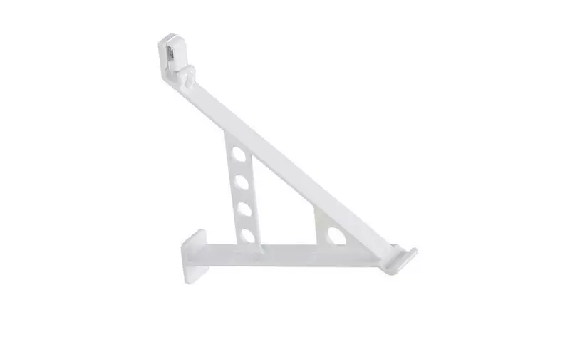 Rubbermaid 3F58-LW-WHT Fast Set Shoe Rack Hardware - Second Medium