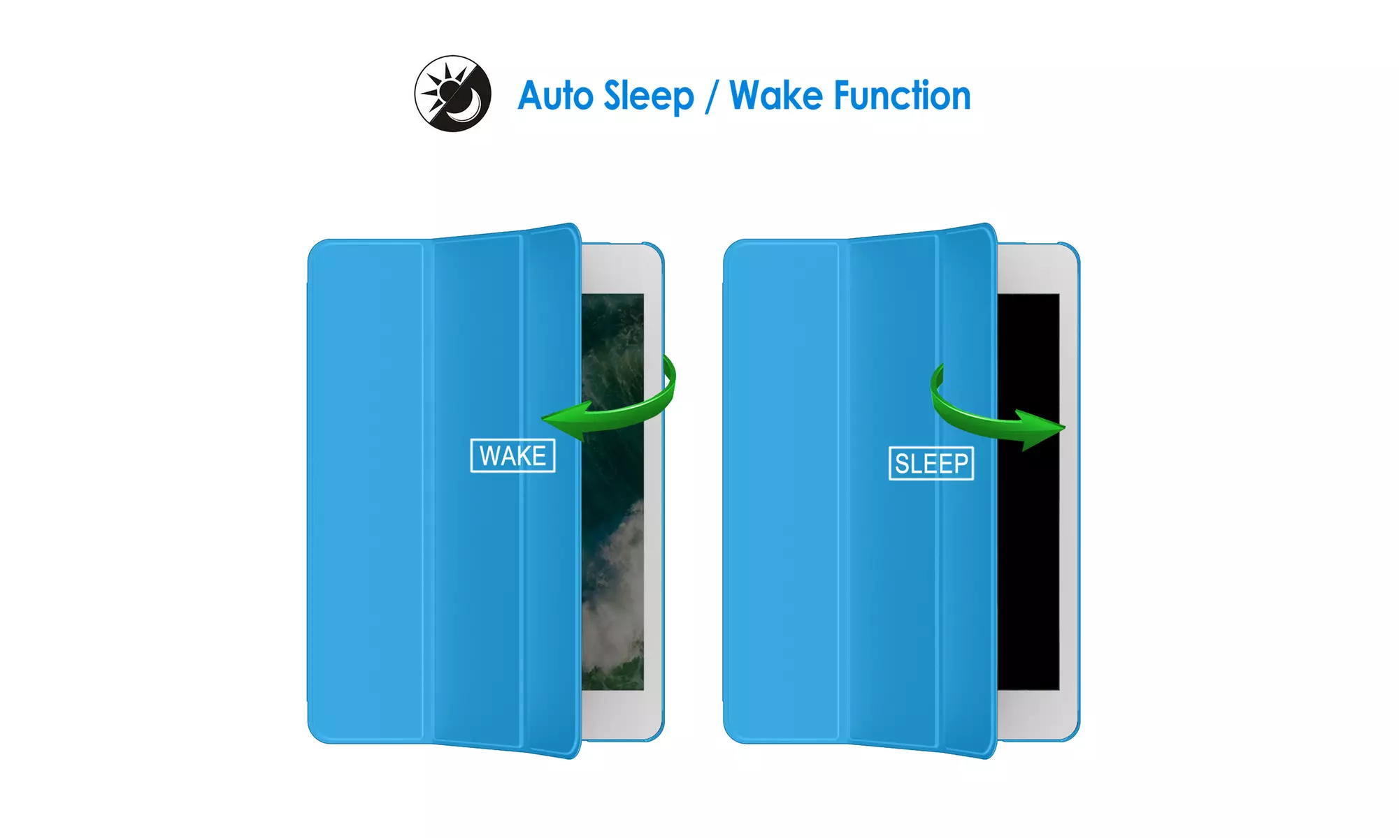 JETech Case for Apple iPad Mini 1 2 3, Hard Back Shell Soft-Touch Stand Cover