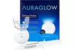 AuraGlow Teeth Whitening Kit, LED Light 35% Carbamide Peroxide, (2) 5ml Gel  - Second Medium