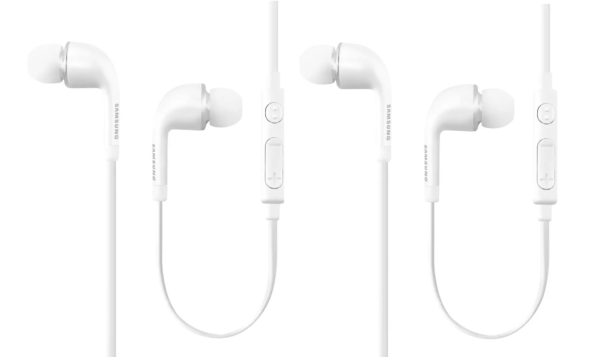 Samsung EO-EG900BW White Headsets Earphone 3.5mm Jack - Set of Two - Primary Image