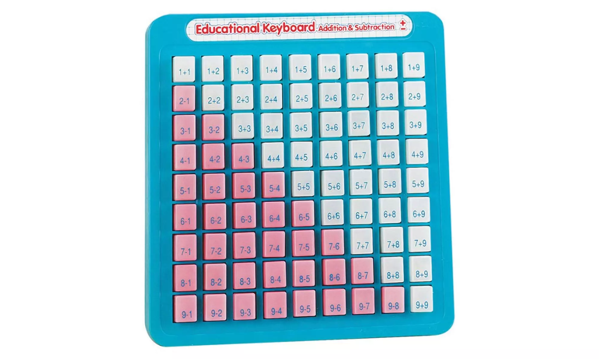 Small World Toys Preschool - Pluses and the Minuses Math Keyboard - Primary Image