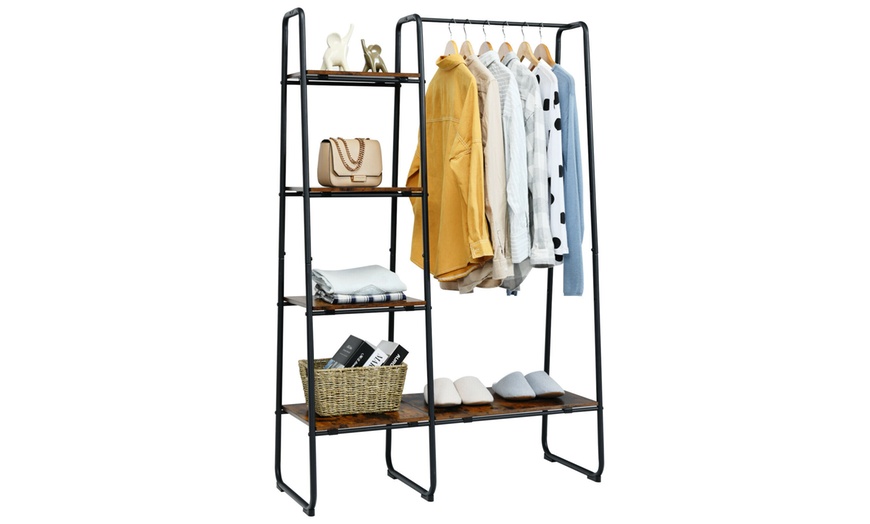 a frame garment rack