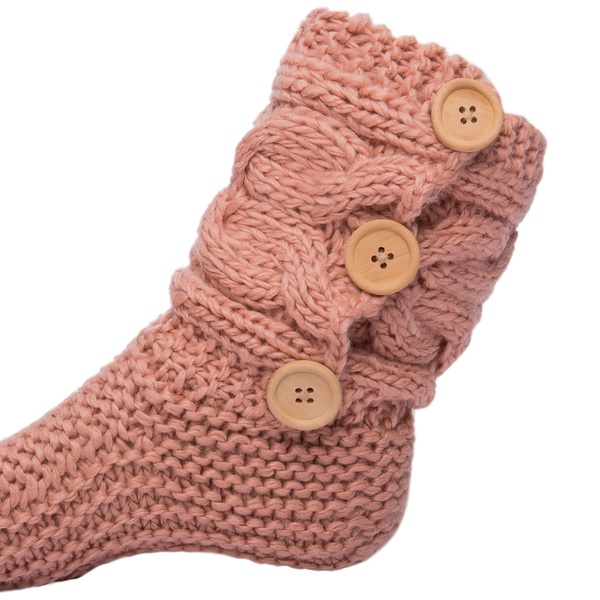 sweater knit slipper socks