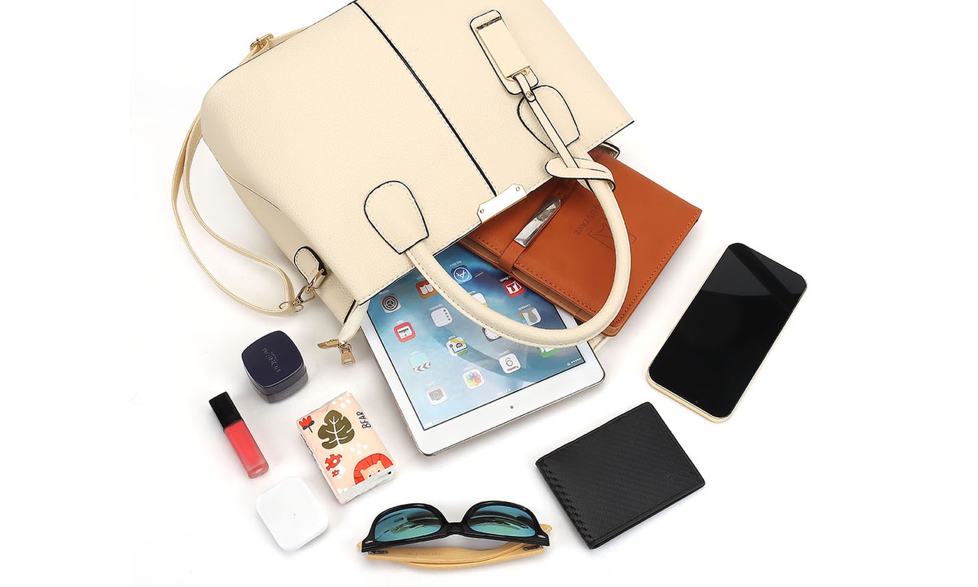 Women Leather Shoulder Tote Bag Handbag