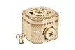 Robotime ROKR Treasure Box LK502 Mechanical Secret Locker 3D Wooden DIY Kit - Second Medium